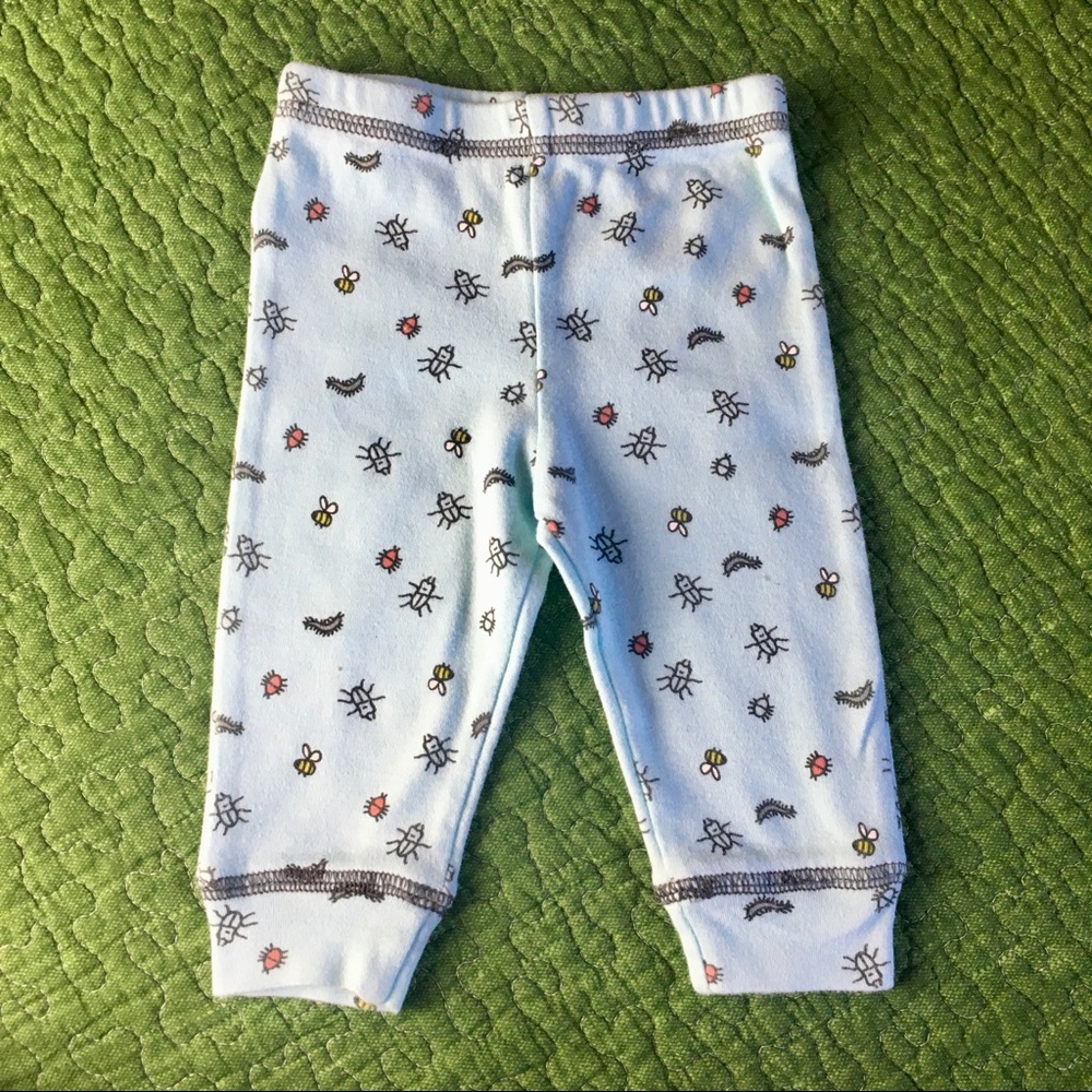 Vitamins Baby comfy pants, cute bug print
